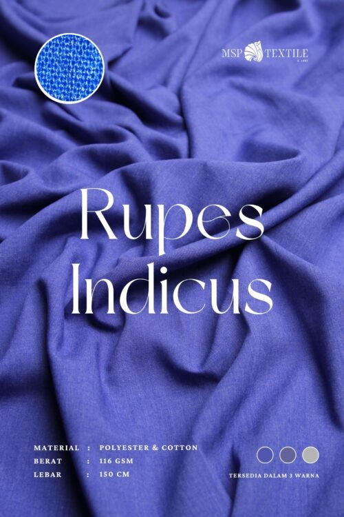 Kain Rupes Indiscus Super Nova Bahan Premium Untuk Dress Kemeja Gamis Tunik Celana Rok Kerudung