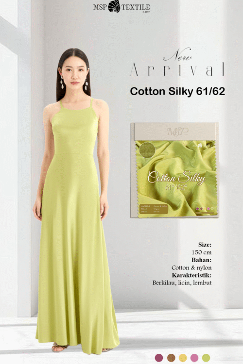 KAIN KATUN SILKY KUALITAS PREMIUM BAHAN UNTUK ATASAN BAJU KOKO BAJU TIDUR HIJAB TUNIK