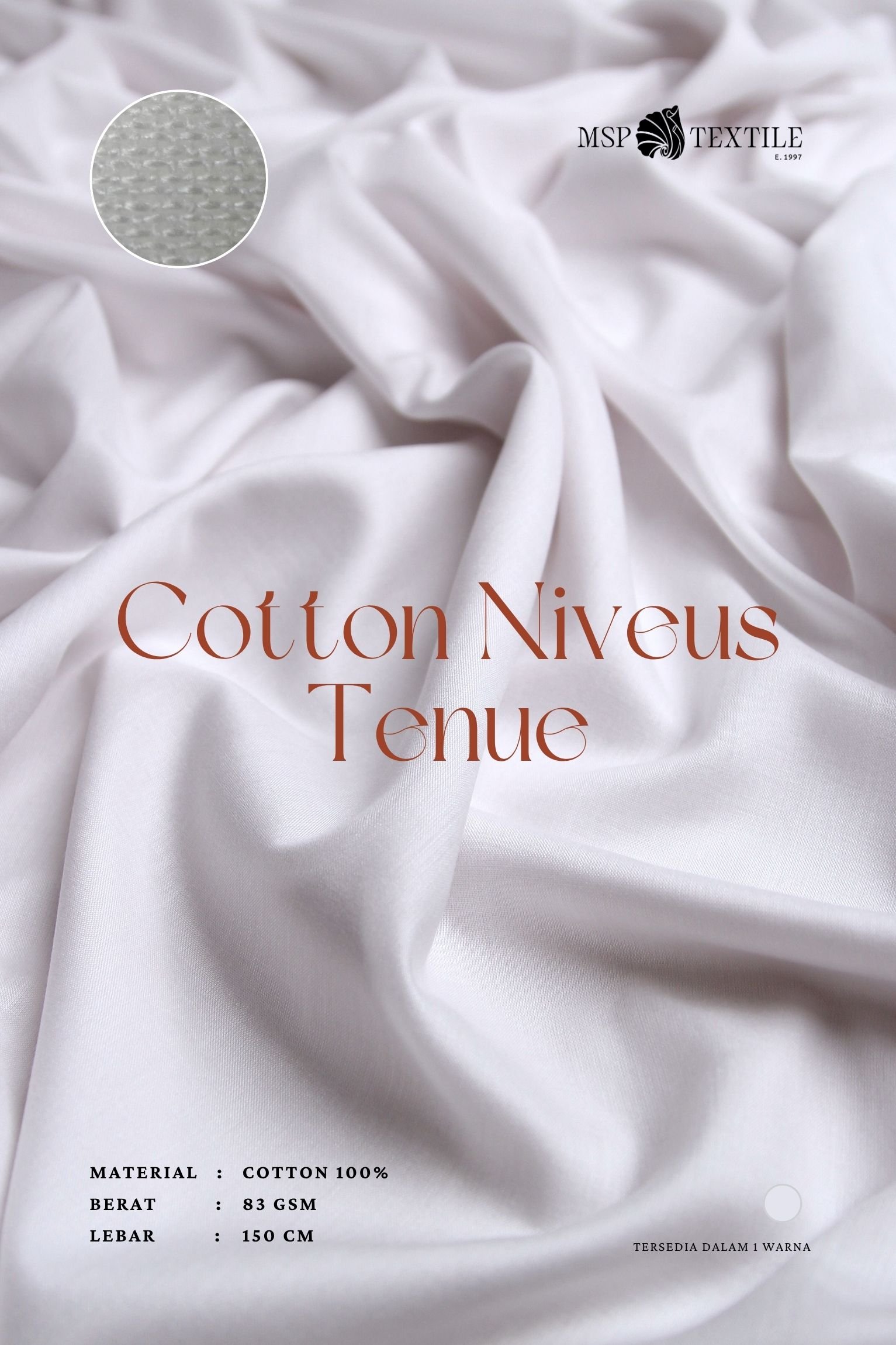 Cover _ Photo, fabric detail, material, color options
