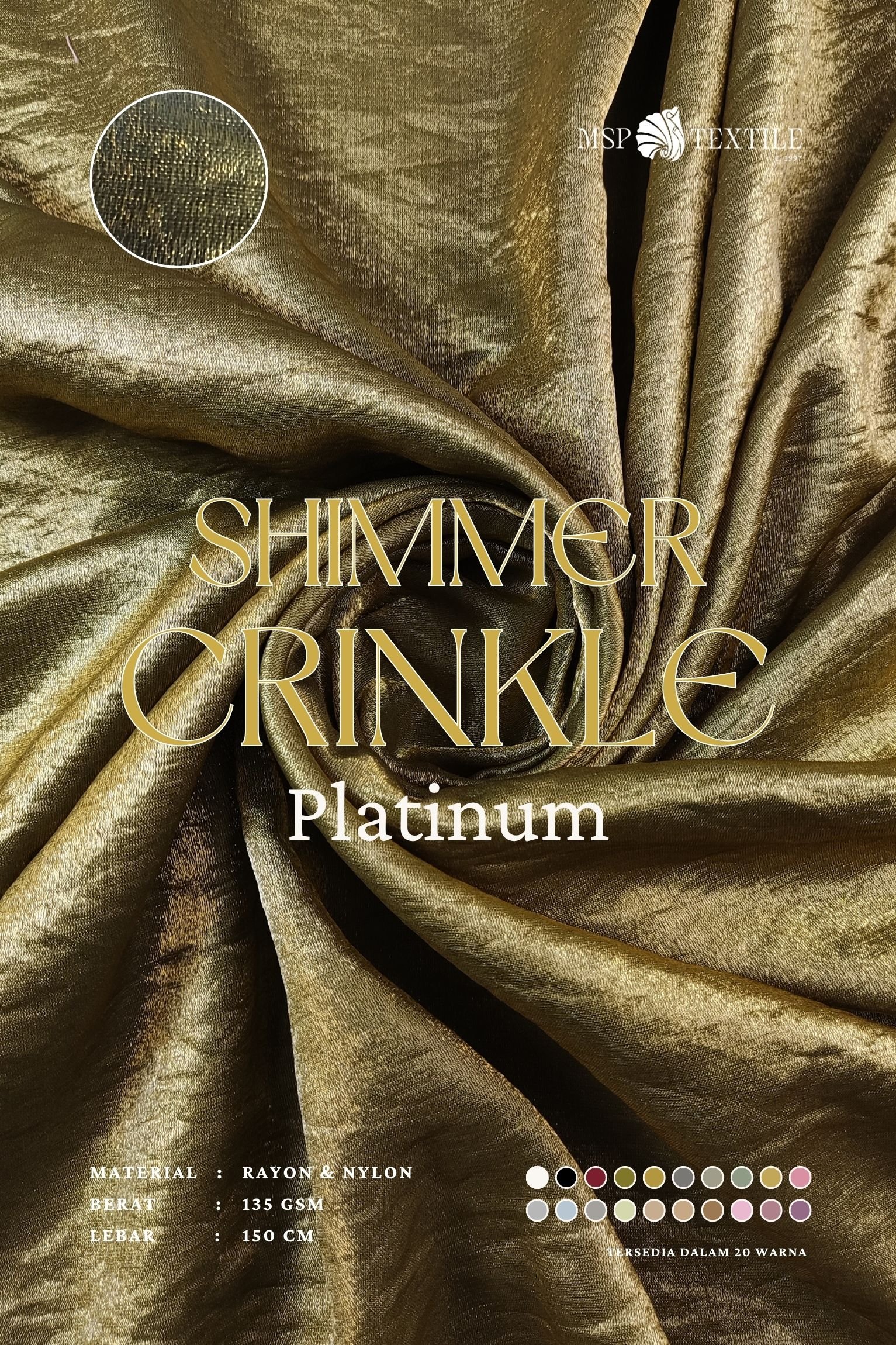 Cover _ Photo, fabric detail, material, color options