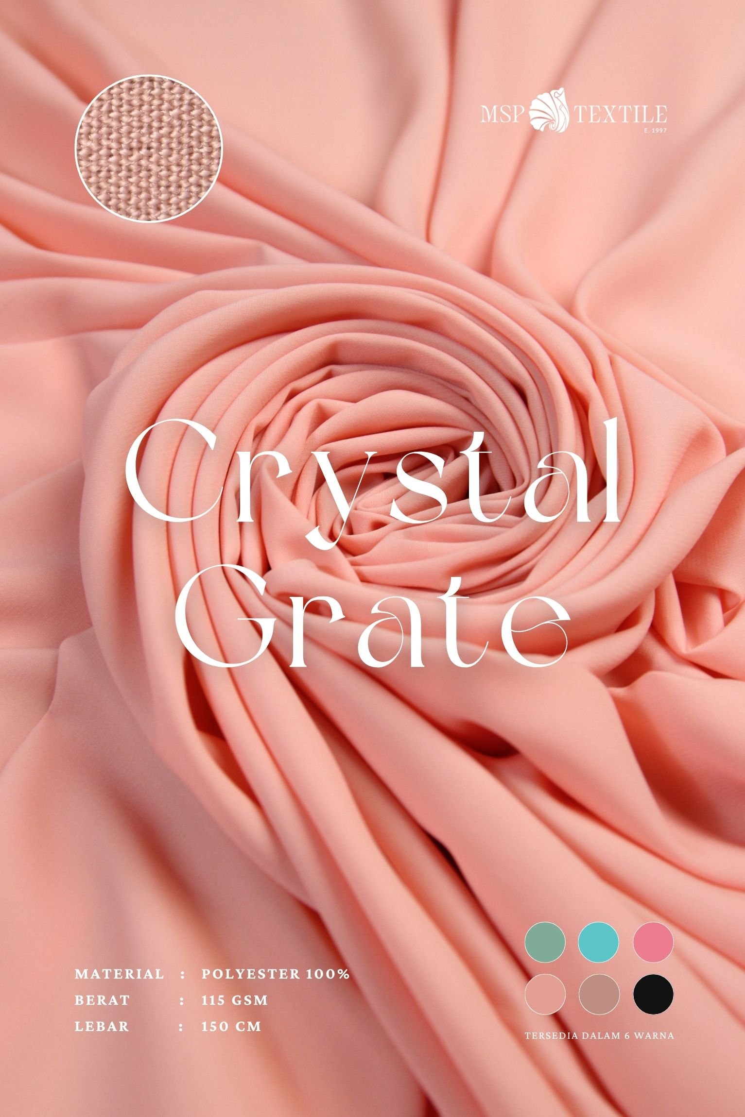 Cover _ Photo, fabric detail, material, color options