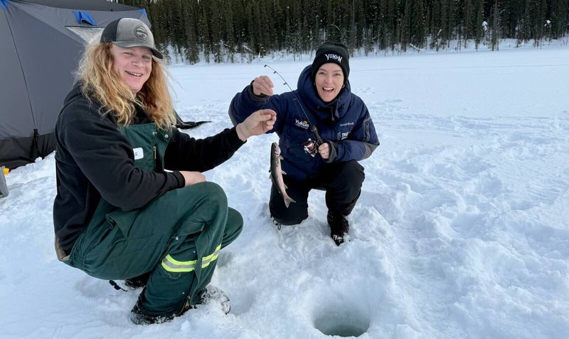 Catch the Big Catch in our Ice Fishing Casino Game Experience, ice fishing gamble game